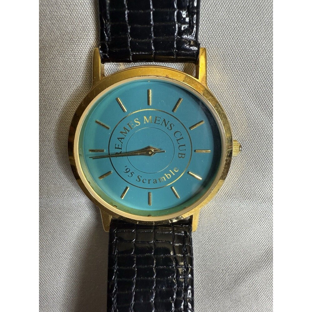 Watch-It Wrist Watch, New Battery, Reames Men’s Club ‘95 Scramble